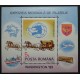RUMANIA 1989 HOJA BLOQUE NUEVA MINT BARCOS AVIONES